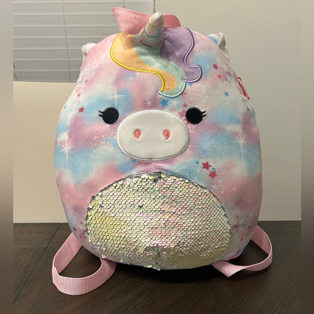Squishmallow Nebula Unicorn Backpack